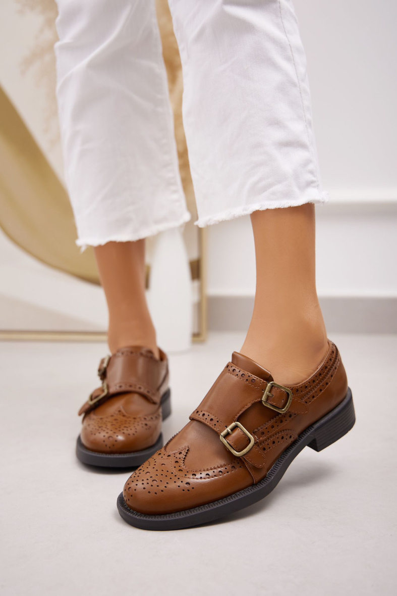 Grossiste Belle Women - Derbies brogue avec boucle