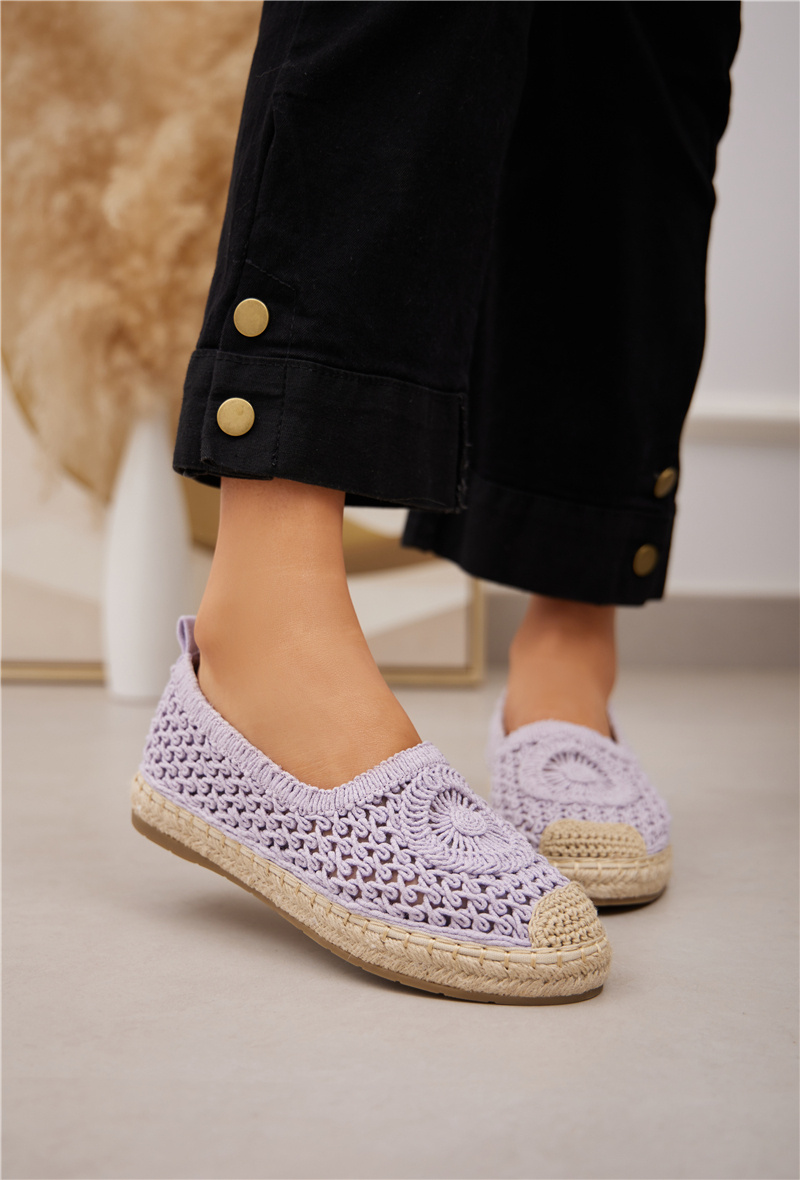 Grossiste Belle Women - Espadrille tressée style bohème