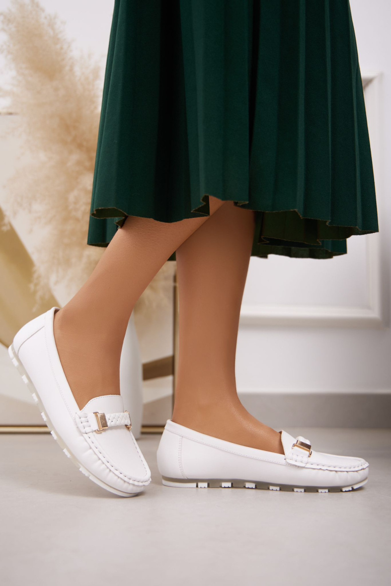 Mayorista Belle Women - Mocasín confort con hebilla tejida