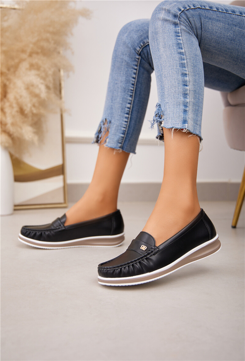 Wholesaler Belle Women - Comfort moccasin with leather sole