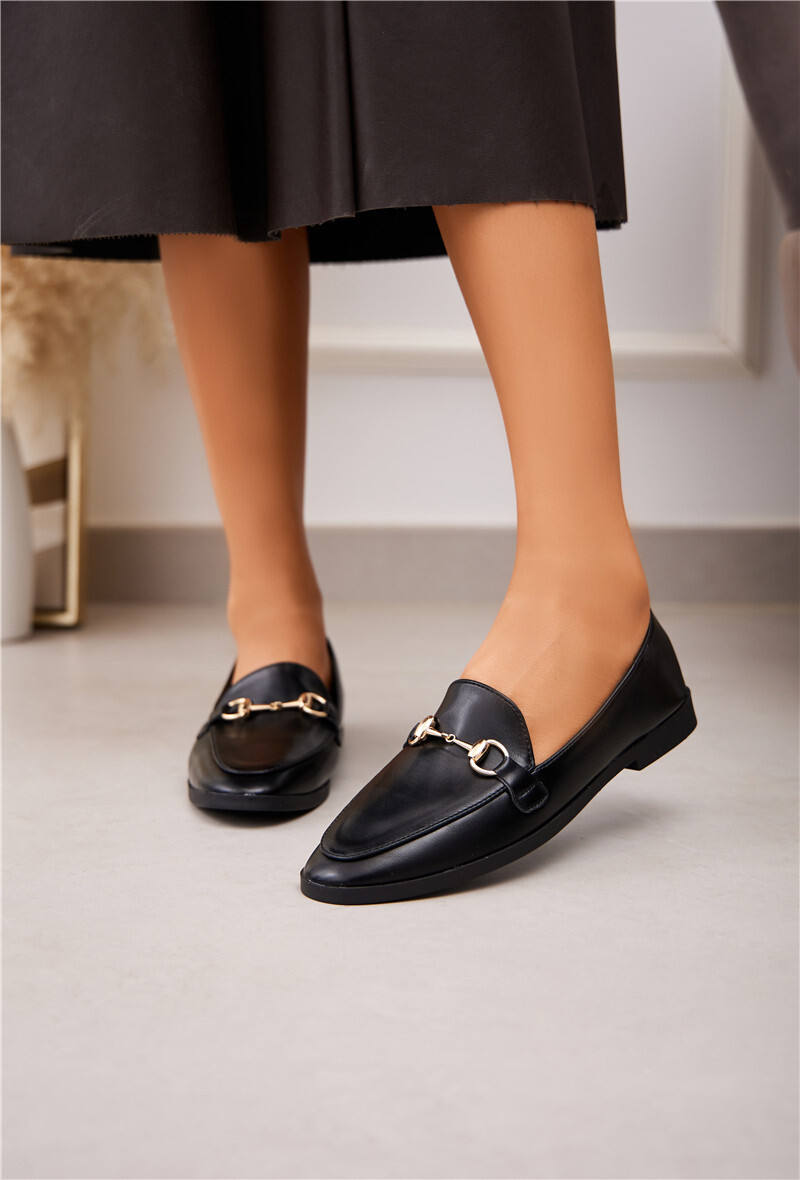 Wholesaler Belle Women - Flat moccasins with buckle