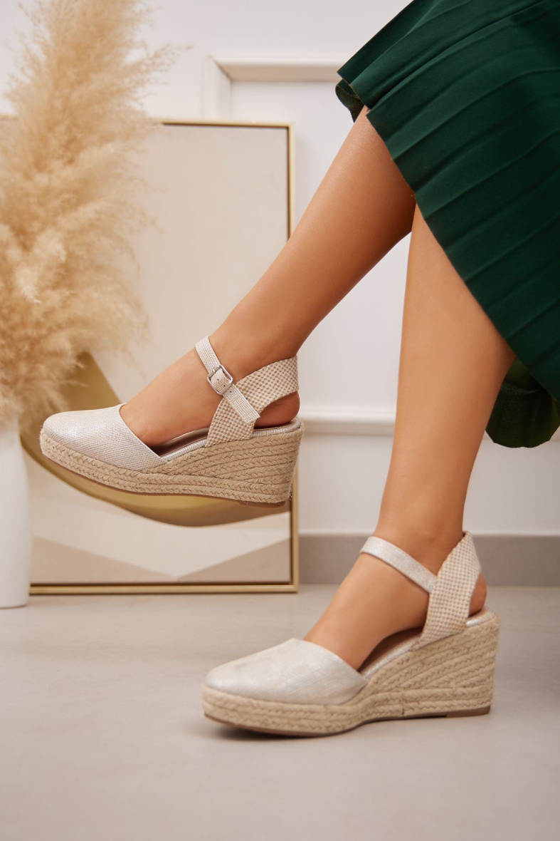 Wholesaler Super Mode | Belle Women - Wedge espadrille sandal