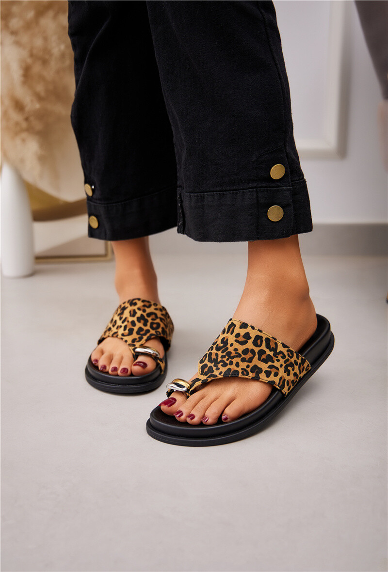 Wholesaler Belle Women - Suede/suede toe thong