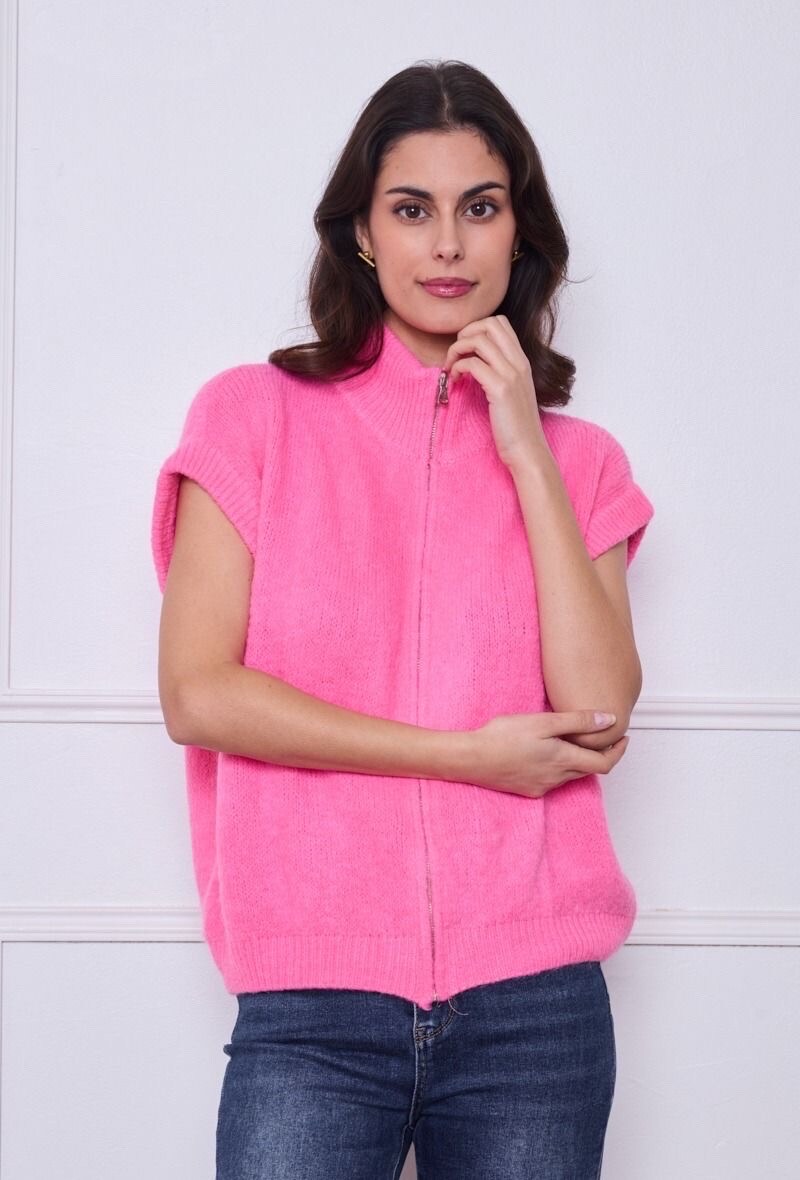 Mayorista Bellerina Paris - Chaleco sin mangas con cremallera