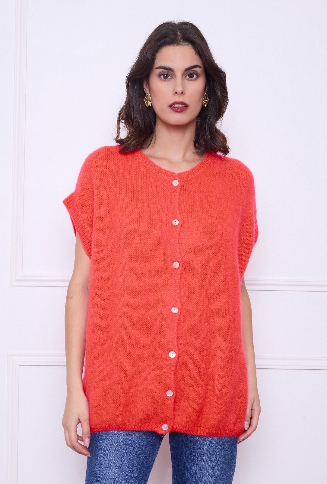Mayorista Bellerina Paris - Chaleco midi sin mangas