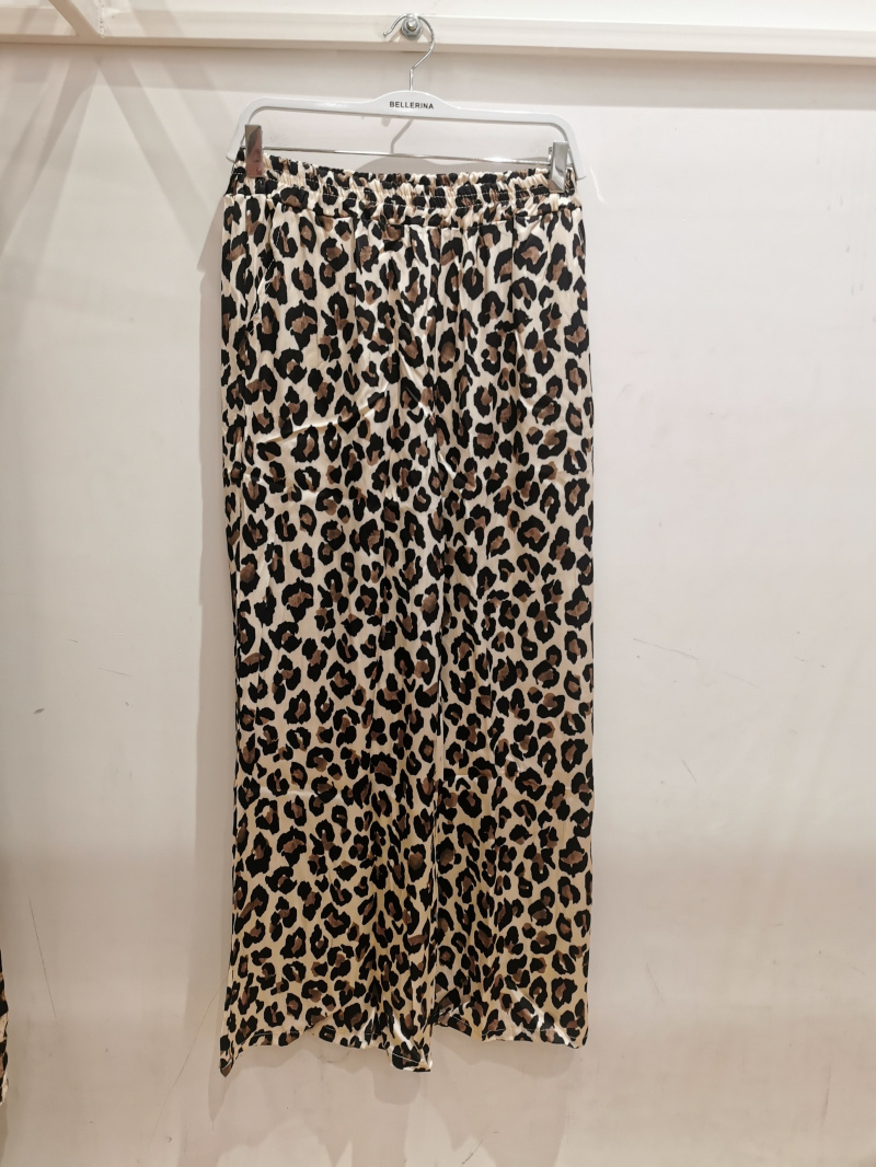 Wholesaler Bellerina - Viscose Leopard Pants