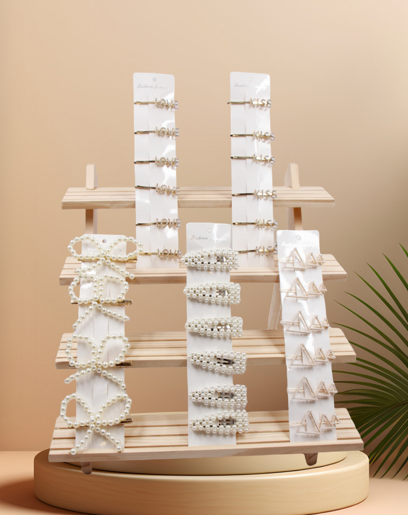 Grossista Bellissima - Lotto di 30 mollette per capelli modelli assortiti senza espositore