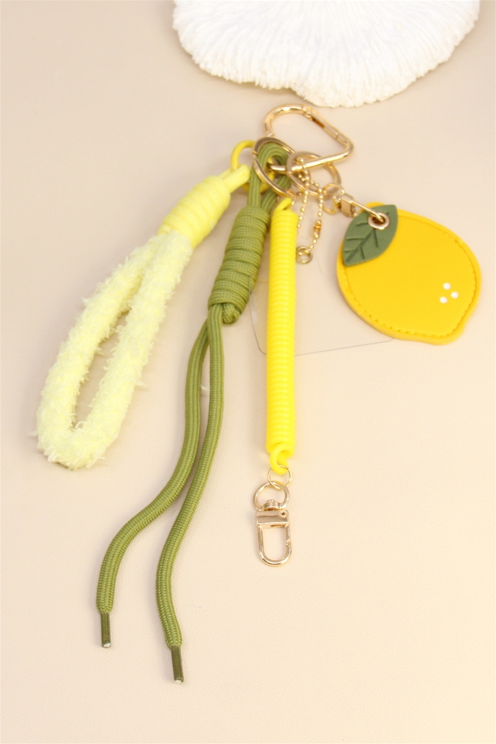 Großhändler Bellissima - Zitronenfrischer Taschenanhänger – Lustiger Schlüsselanhänger & Handy-Schmuck