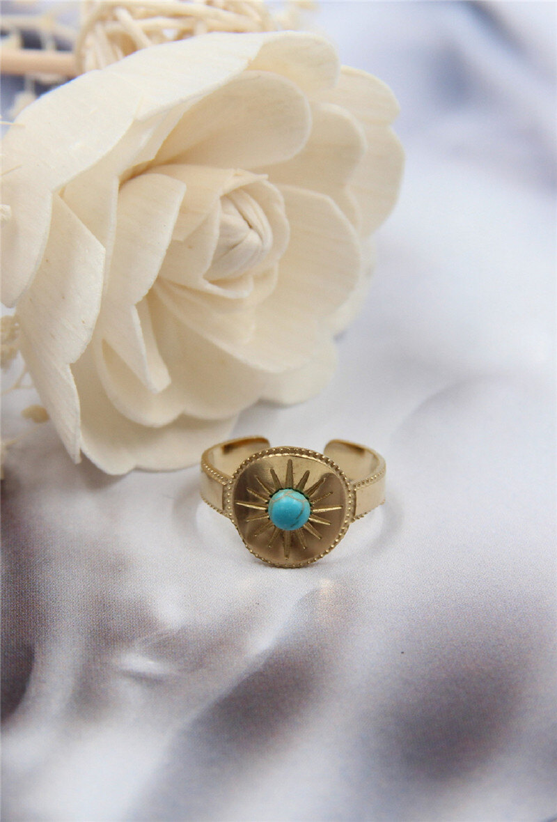 Grossista Bellissima - Anello in acciaio 154BG01