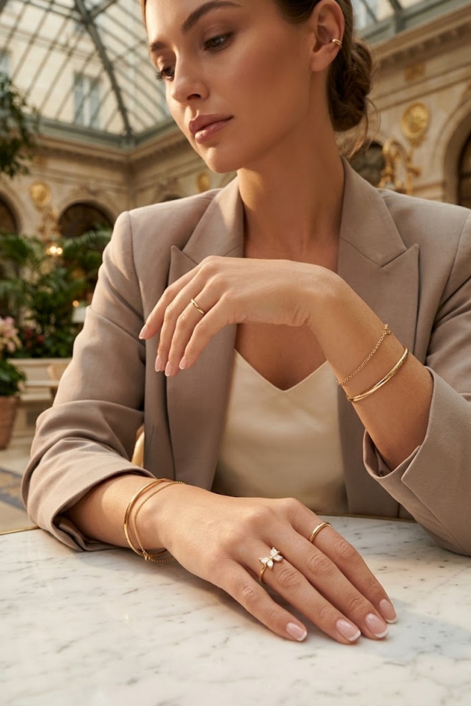 Grossiste Bellissima - Bague Papillon Strass – Délicate & Scintillante