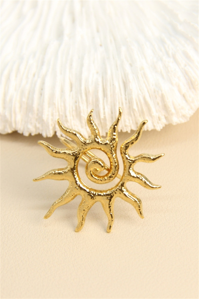 Grossiste Bellissima - Bague soleil spirale en acier inoxydable – Ajustable et éclatante Grossiste Bellissima - Bague soleil spirale en acier inoxydable – Ajustable et éclatante