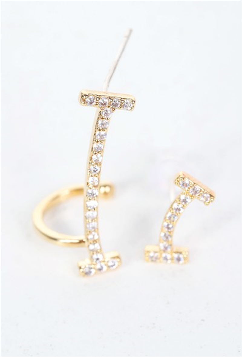 Grossiste Bellissima - Boucle d'oreille tige argent 925 143BO92