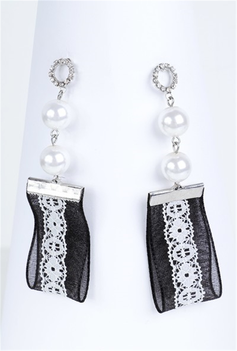 Grossiste Bellissima - Boucle d'oreille tige argent 925 141BO40