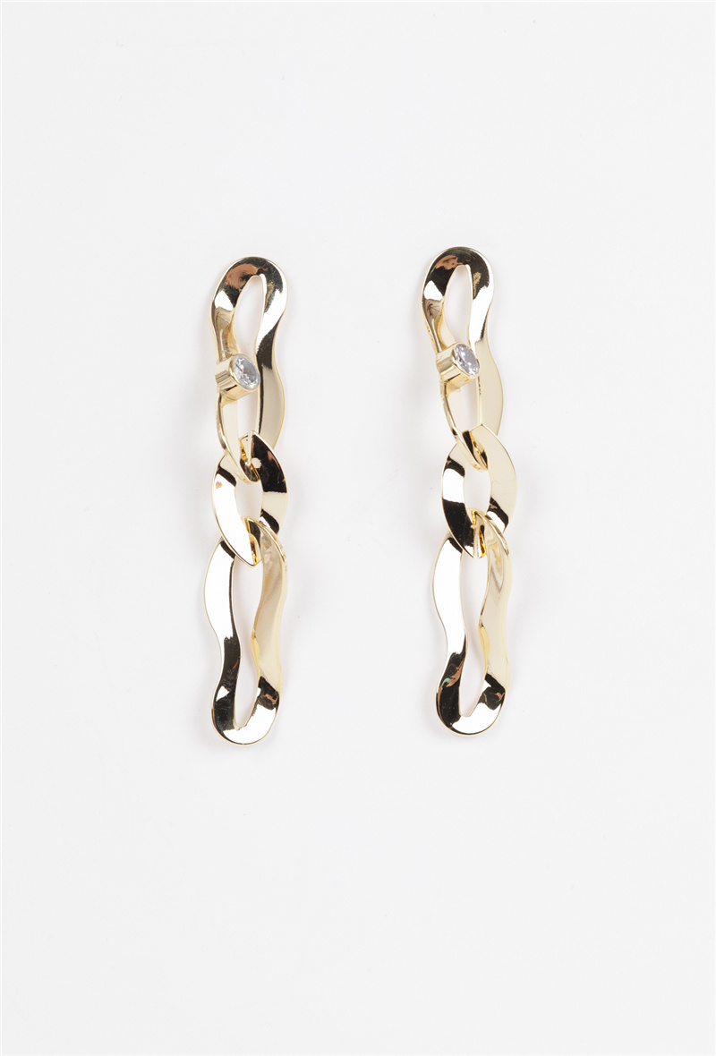 Grossiste Bellissima - Boucle d'oreille tige argent 925 144BO39