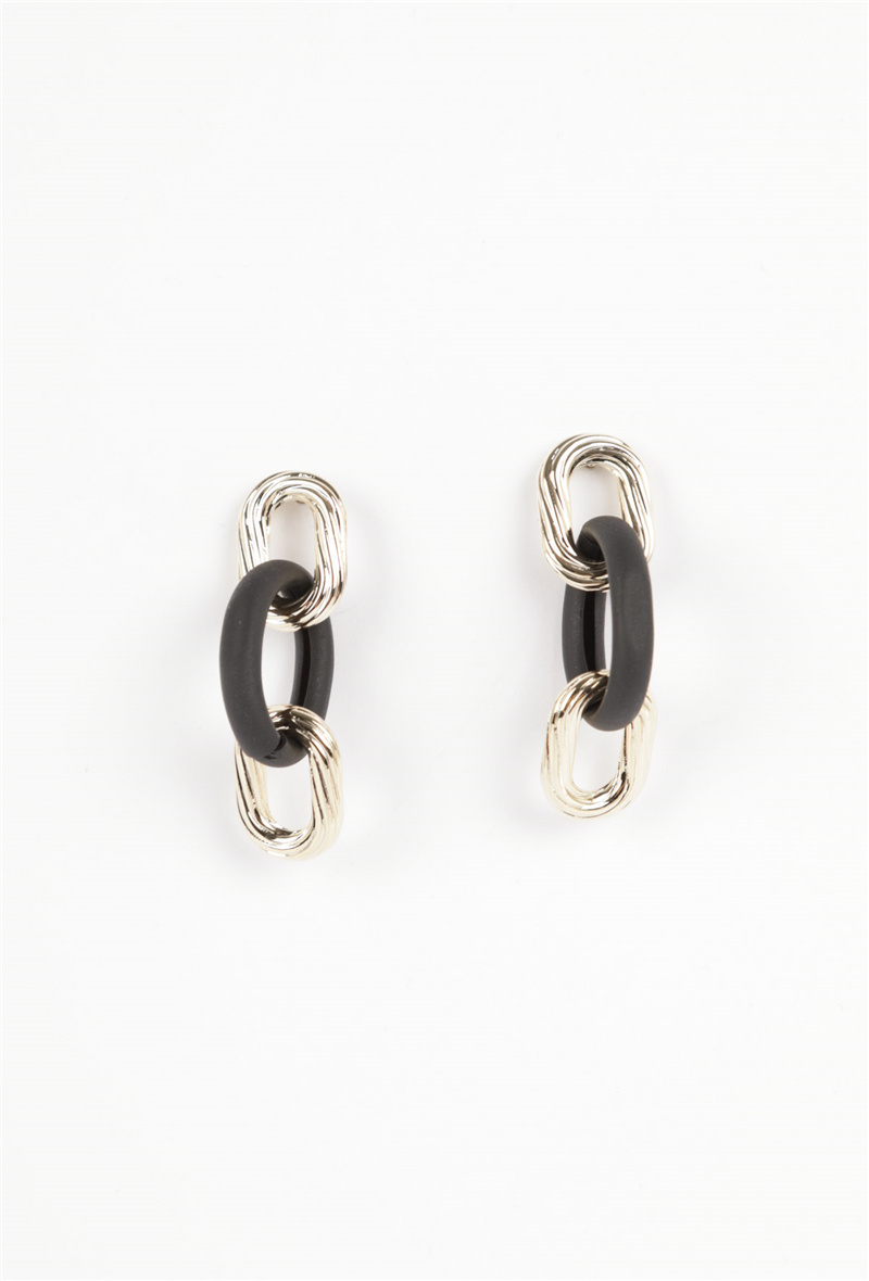 Grossiste Bellissima - Boucle d'oreille en tige argent 925  144BO68
