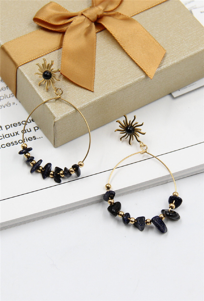 Grossiste Bellissima - Boucle d'oreille en acier