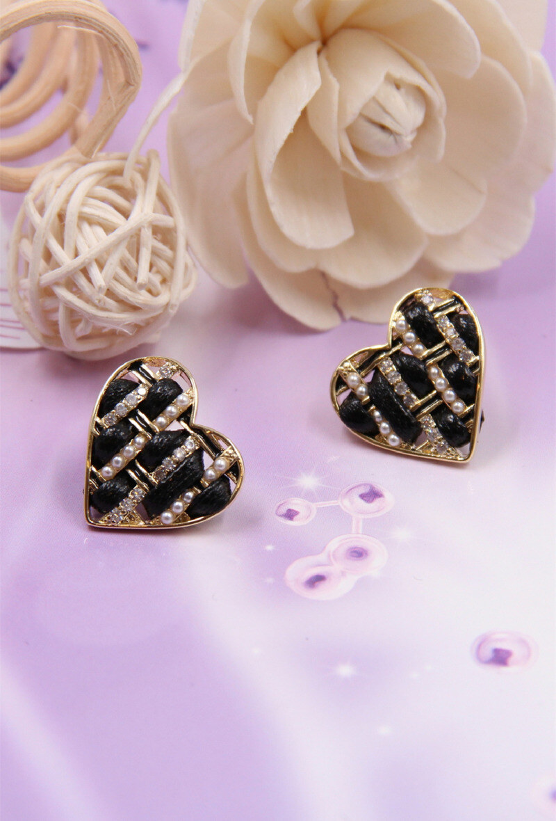 Grossiste Bellissima - Boucle d'oreille tige en argent 925