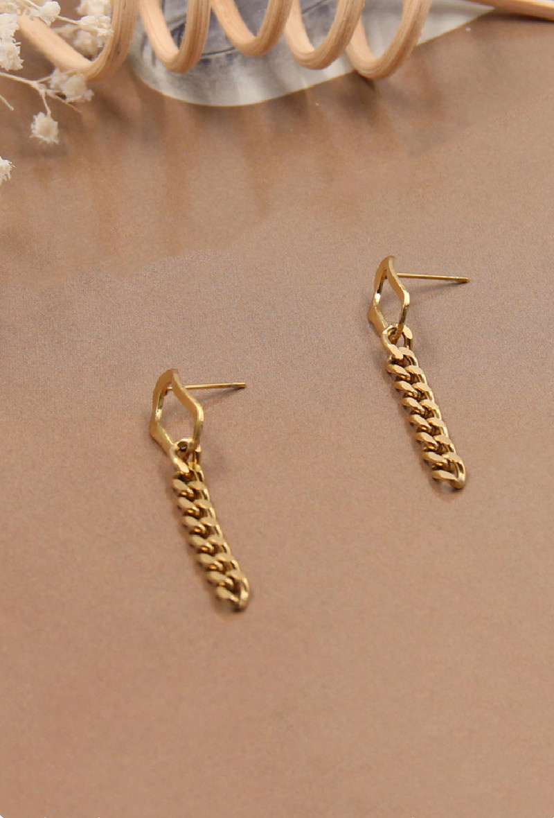 Großhändler Bellissima - Ohrstecker aus Stahl