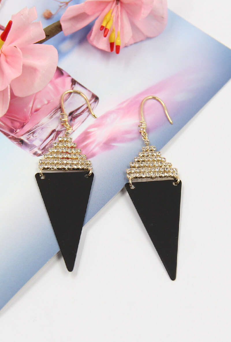 Grossiste Bellissima - Boucle d'oreille tige en argent 925 156BO100