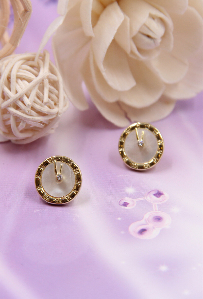 Grossiste Bellissima - Boucle d'oreille tige en argent 925