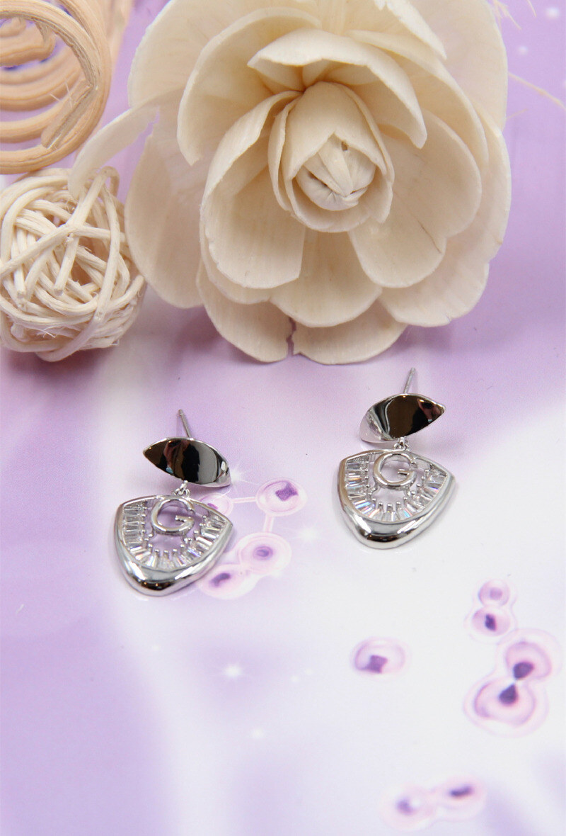 Mayorista Bellissima - Pendiente arete de plata 925