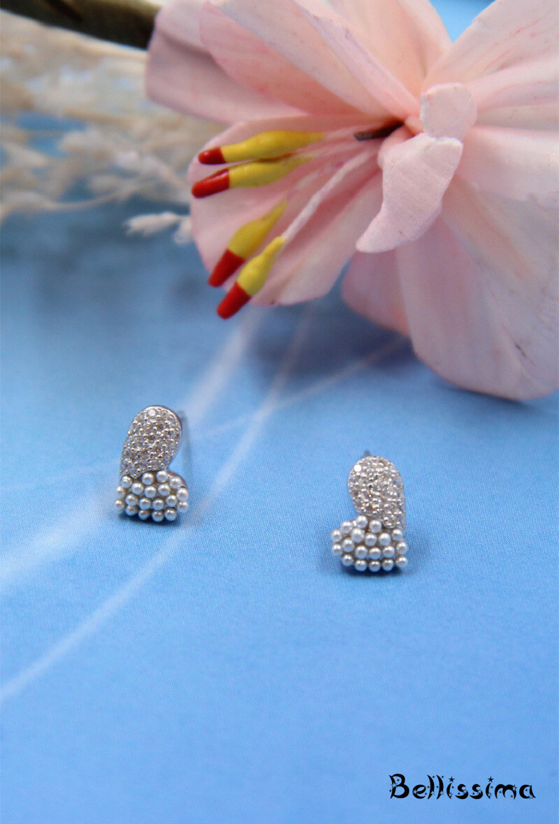 Großhändler Bellissima - Ohrring aus 925er Silber