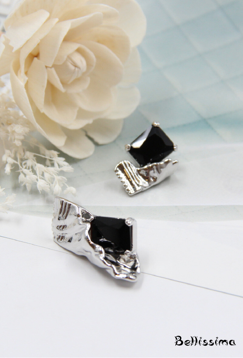 Grossiste Bellissima - Boucle d'oreille tige en argent 925
