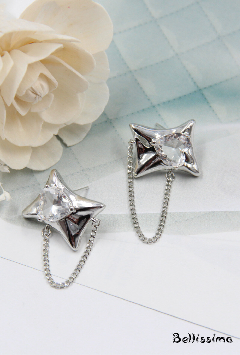 Großhändler Bellissima - Ohrring aus 925er Silber