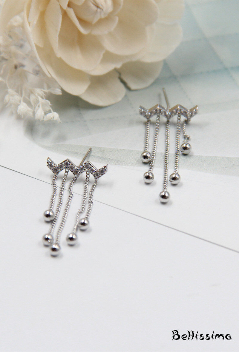 Großhändler Bellissima - Ohrring aus 925er Silber