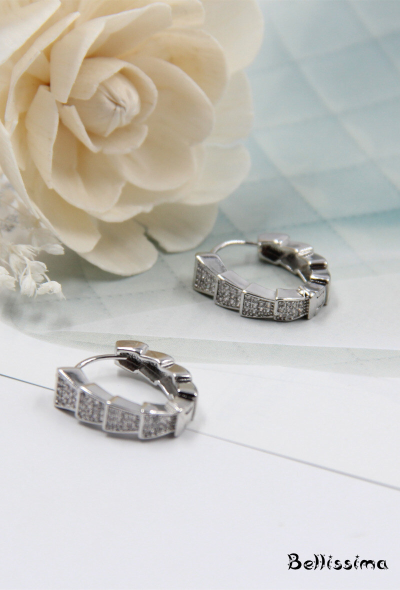 Großhändler Bellissima - Ohrring aus 925er Silber