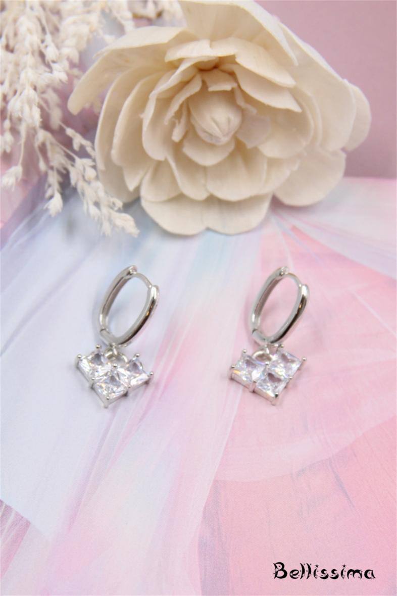 Mayorista Bellissima - Arete de plata 925