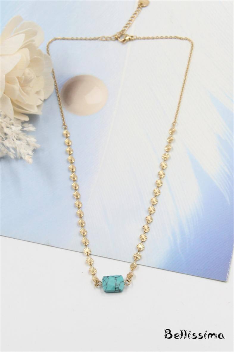 Mayorista Bellissima - Collar de acero inoxidable