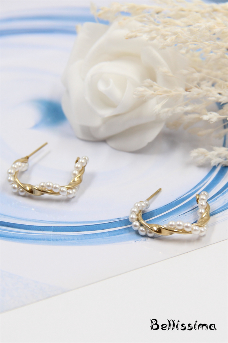 Großhändler Bellissima - Ohrring aus Edelstahl
