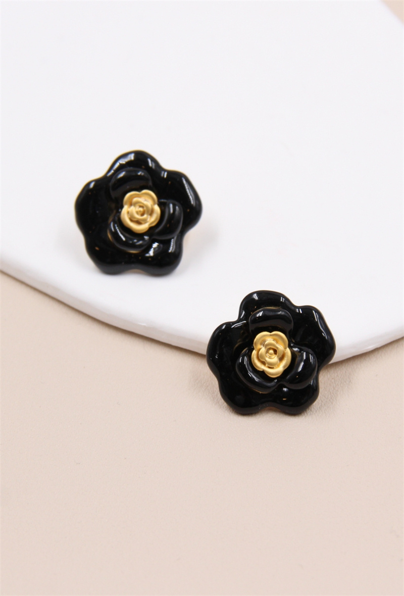 Grossista Bellissima - Orecchino fiore perla asta argento 925