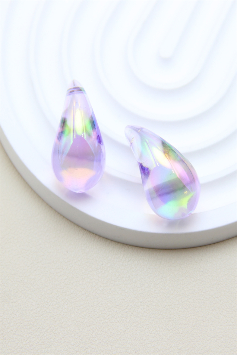 Grossiste Bellissima - Boucle d'oreille goutte 3 cm effet mat en acier inoxydable