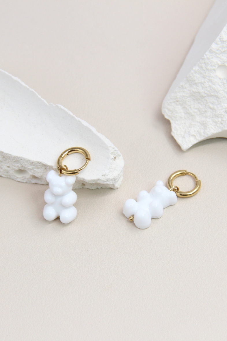 Wholesaler Bellissima - Stainless steel teddy earring