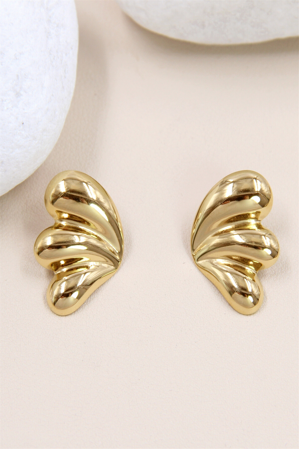 Wholesaler Bellissima - Stainless Steel Drop Earrings