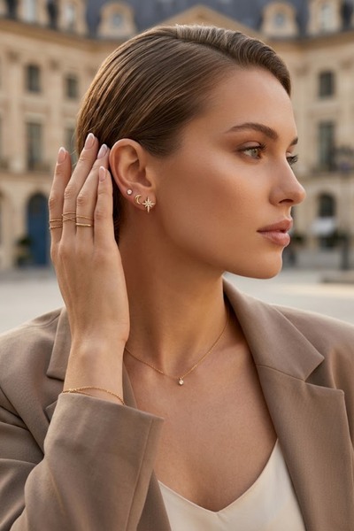 Wholesaler Bellissima - Set of 3 Star & Moon Earrings – Celestial Shine Wholesaler Bellissima - Set of 3 Star & Moon Earrings – Celestial Shine