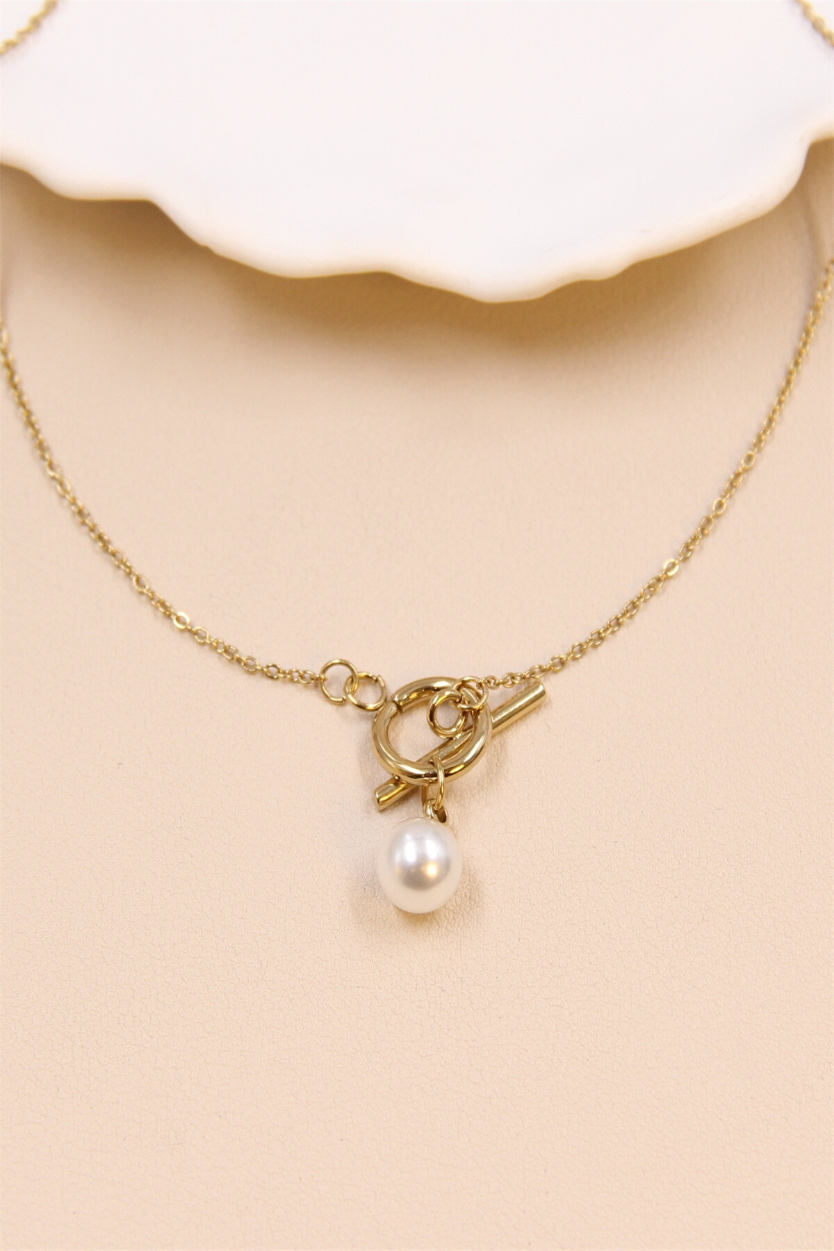 Wholesaler Bellissima - Elegant stainless steel necklace