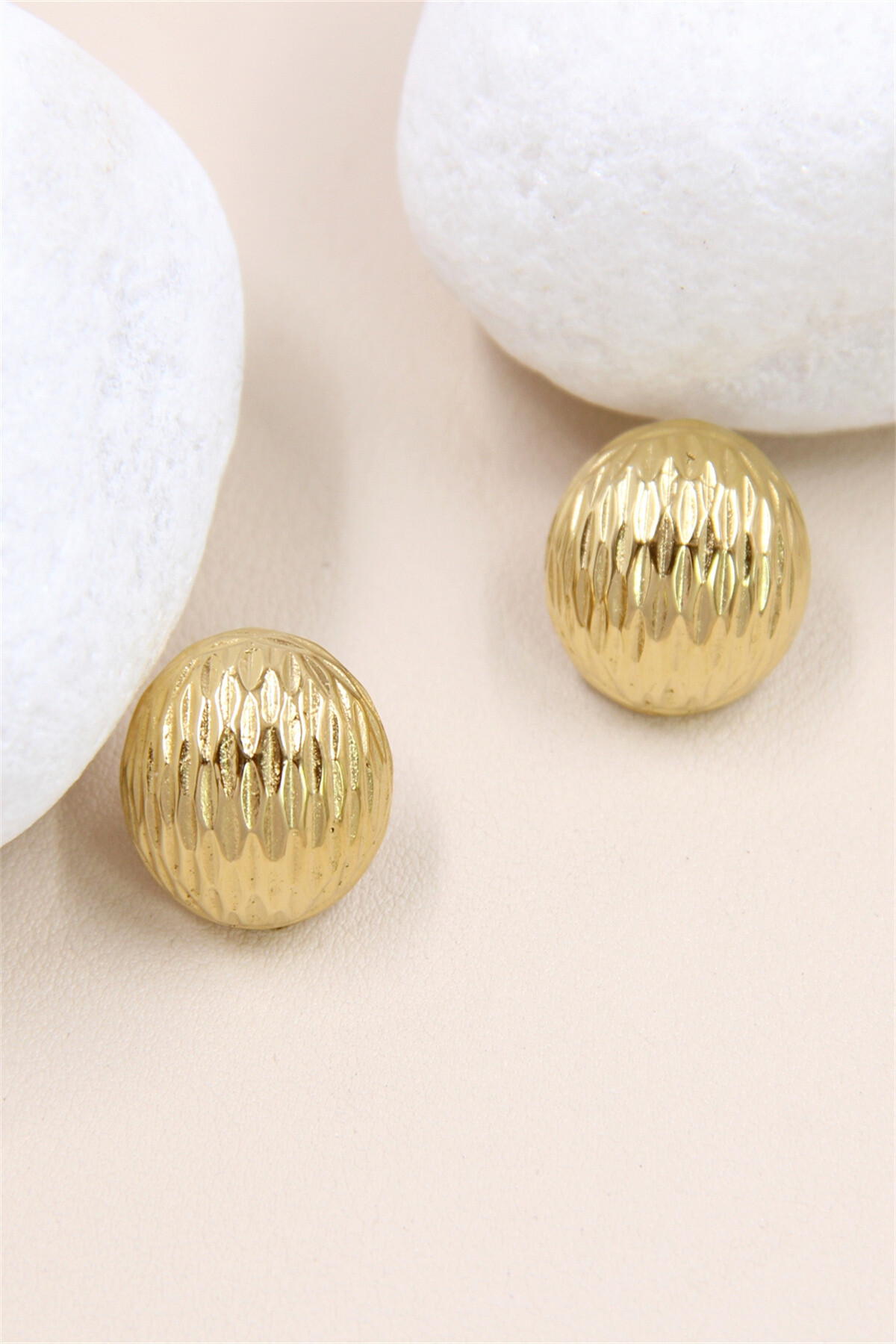 Wholesaler Bellissima - Stainless Steel Round Hoop Earrings – Simple Elegance