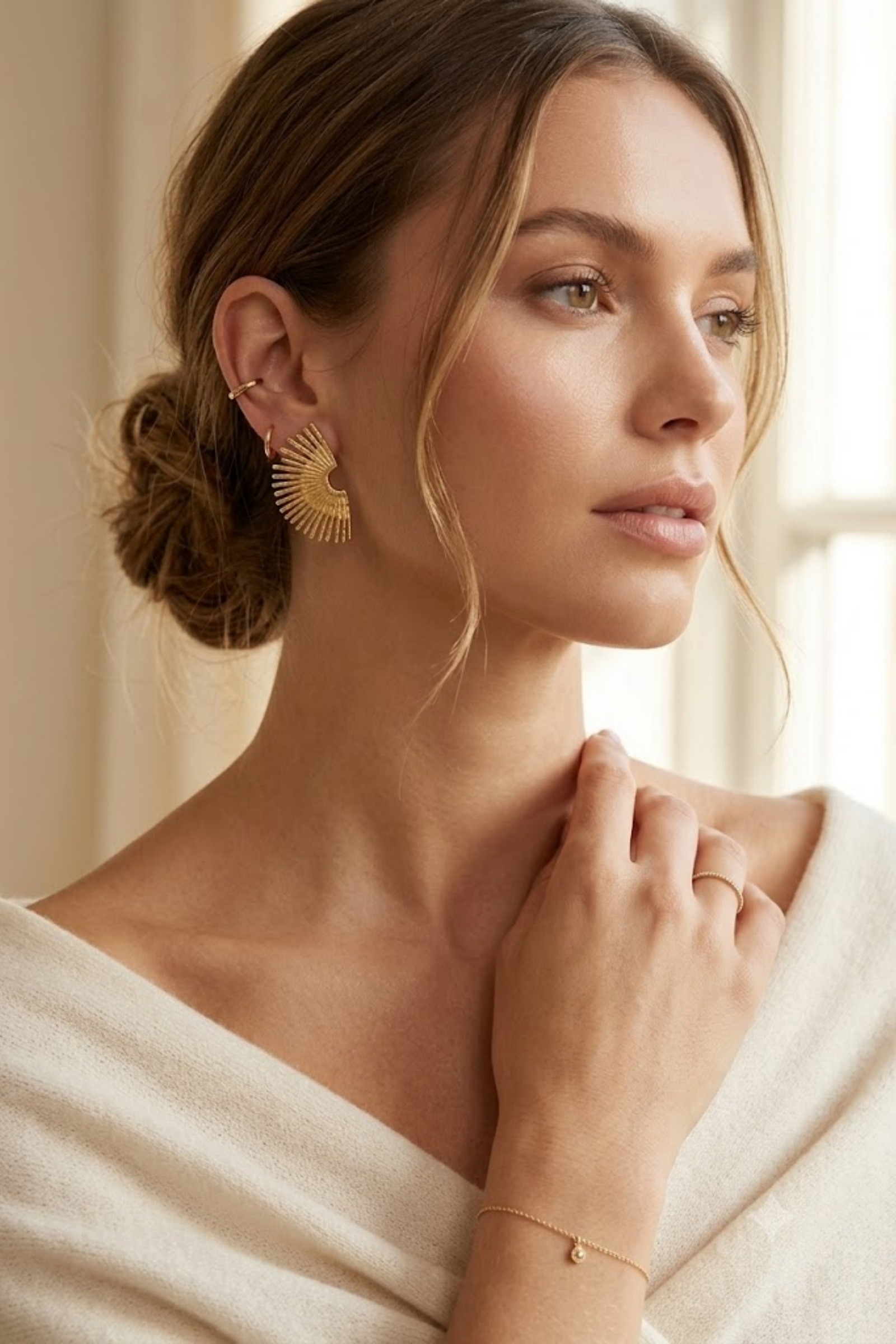 Wholesaler Bellissima - Sunbeam Earrings – Golden Glow