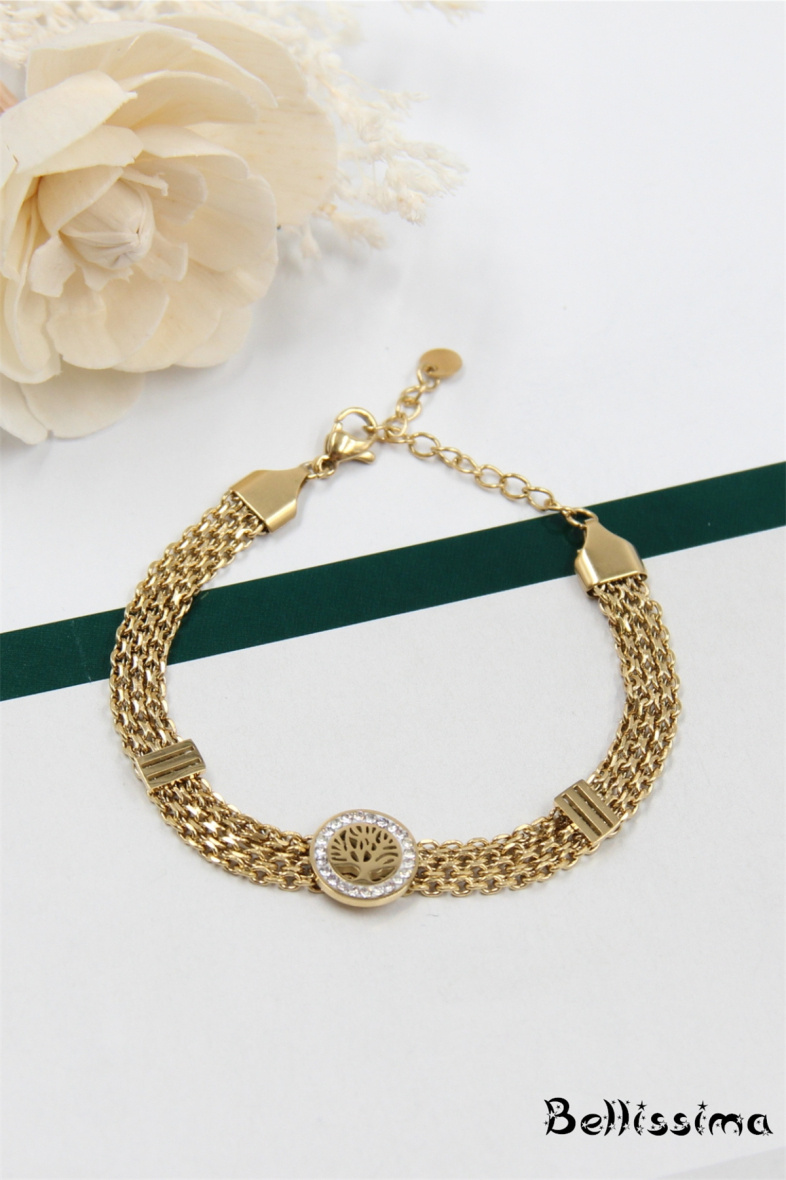 Großhändler Bellissima - Armband aus Edelstahl