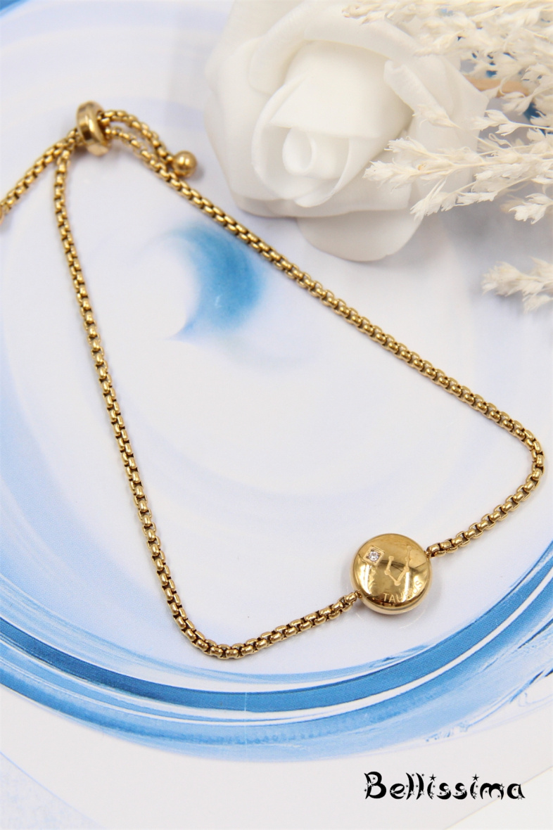 Großhändler Bellissima - Sternzeichen-Armband aus Edelstahl