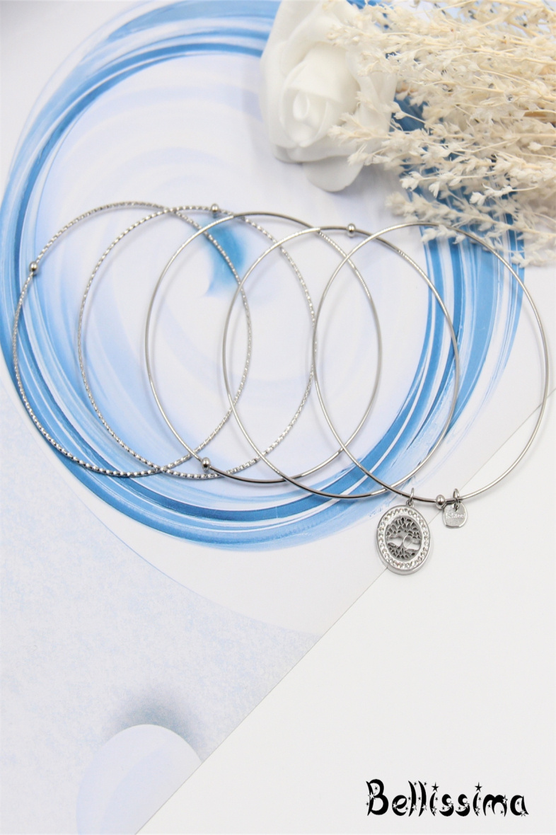 Großhändler Bellissima - Wochenarmband aus Edelstahl