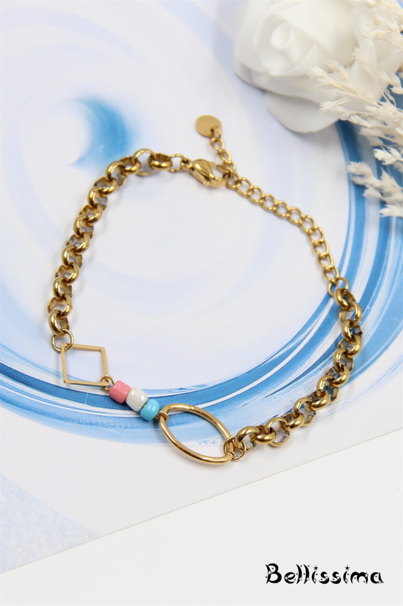 Großhändler Bellissima - Armband aus Edelstahl