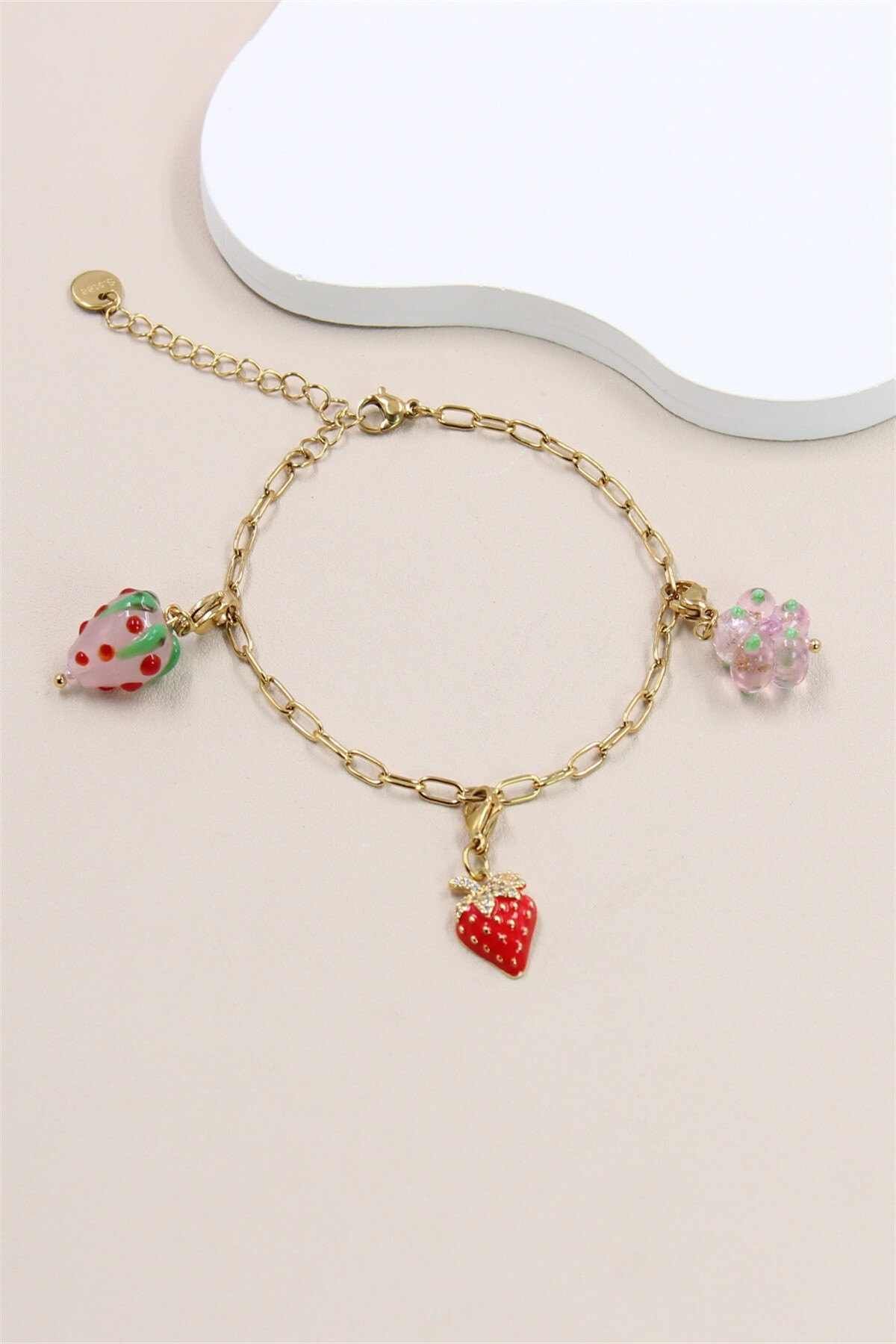 Grossiste Bellissima - Bracelet maillon compatible pour attacher des pendentifs charm's