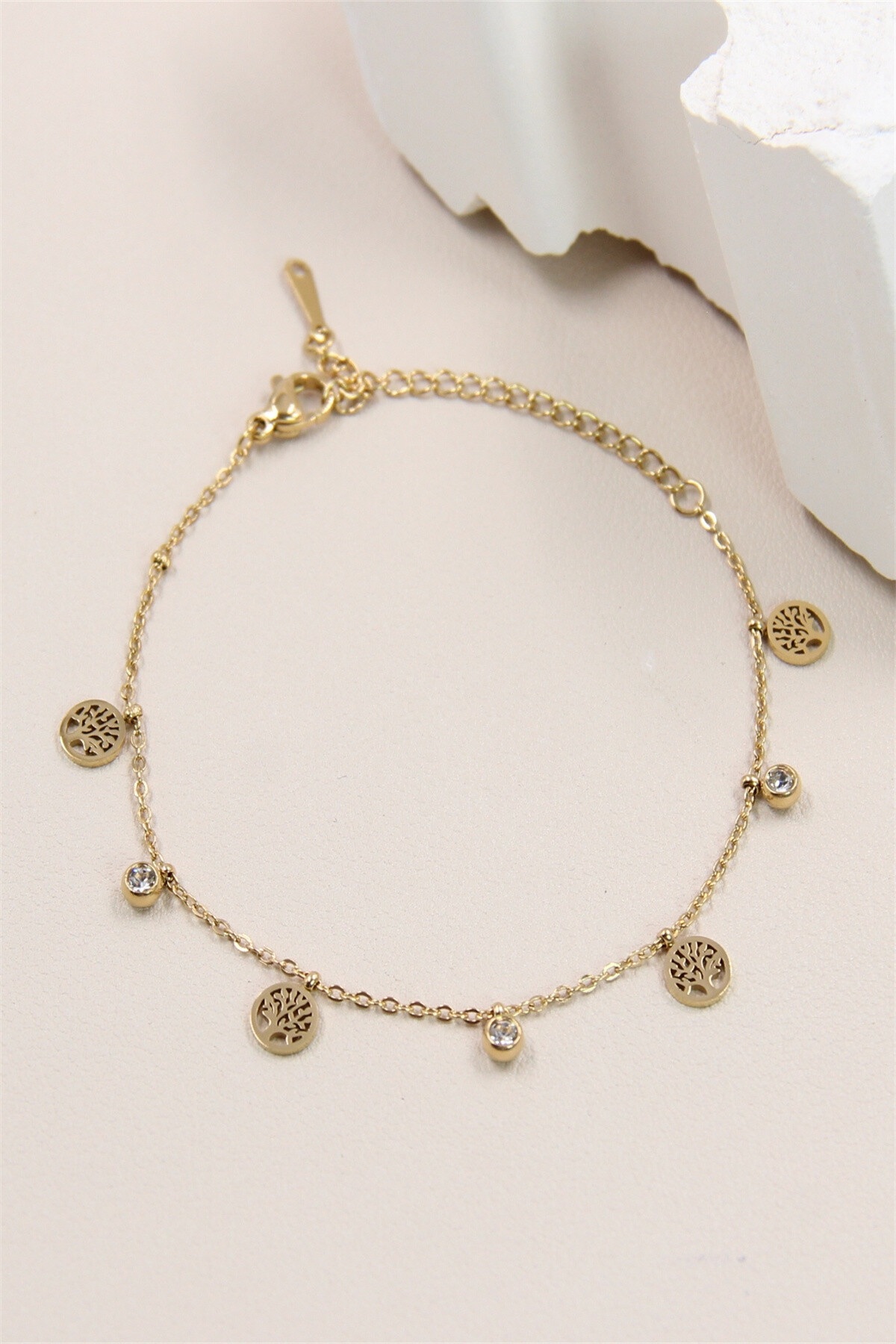 Großhändler Bellissima - Charm-Armband „Baum des Lebens“ aus Edelstahl – ein natürliches und geheimnisvolles Juwel
