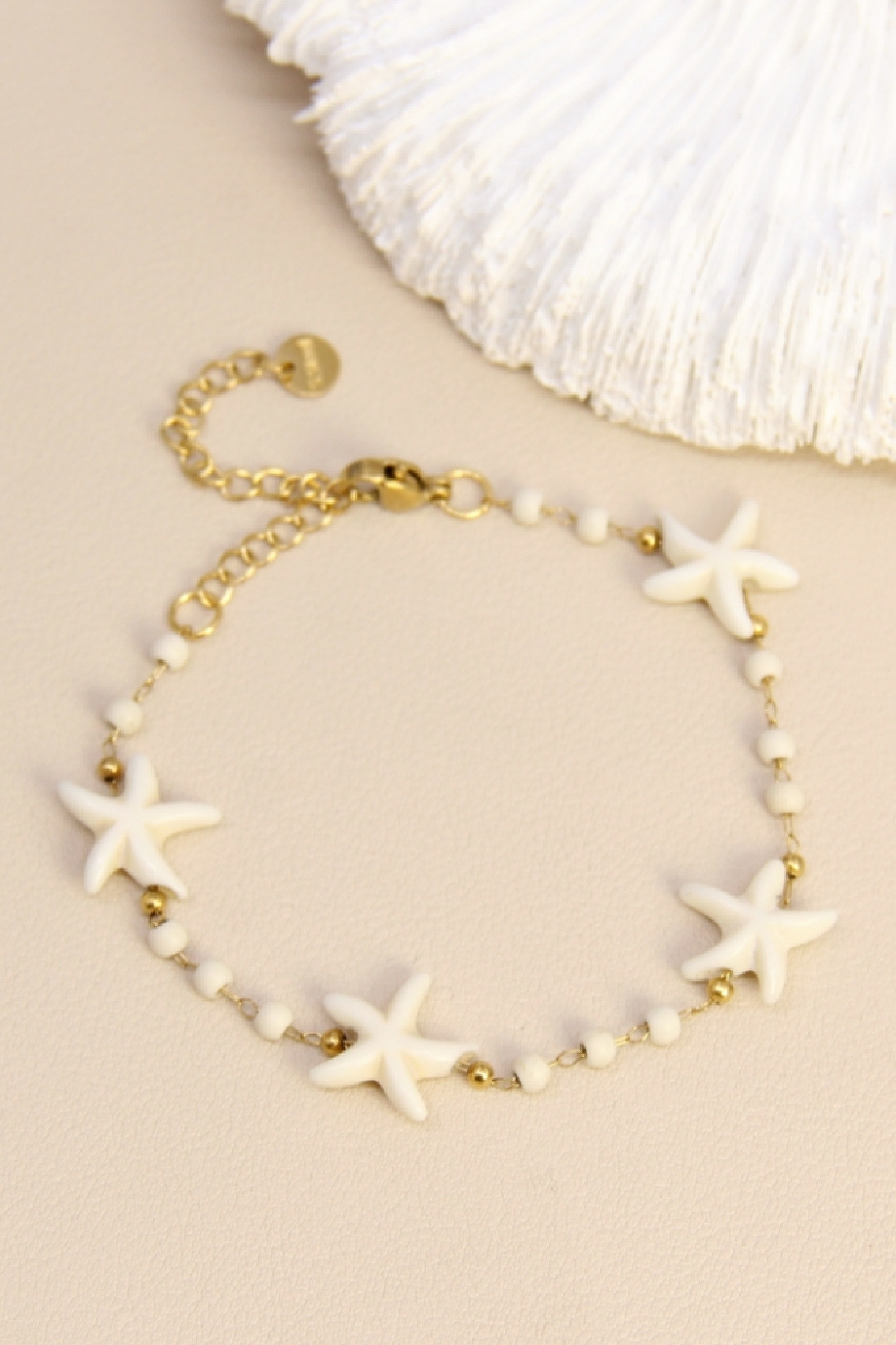 Grossiste Bellissima - Bracelet Étoile de Mer – Perles Fantaisie Colorées – Disponible en Plusieu