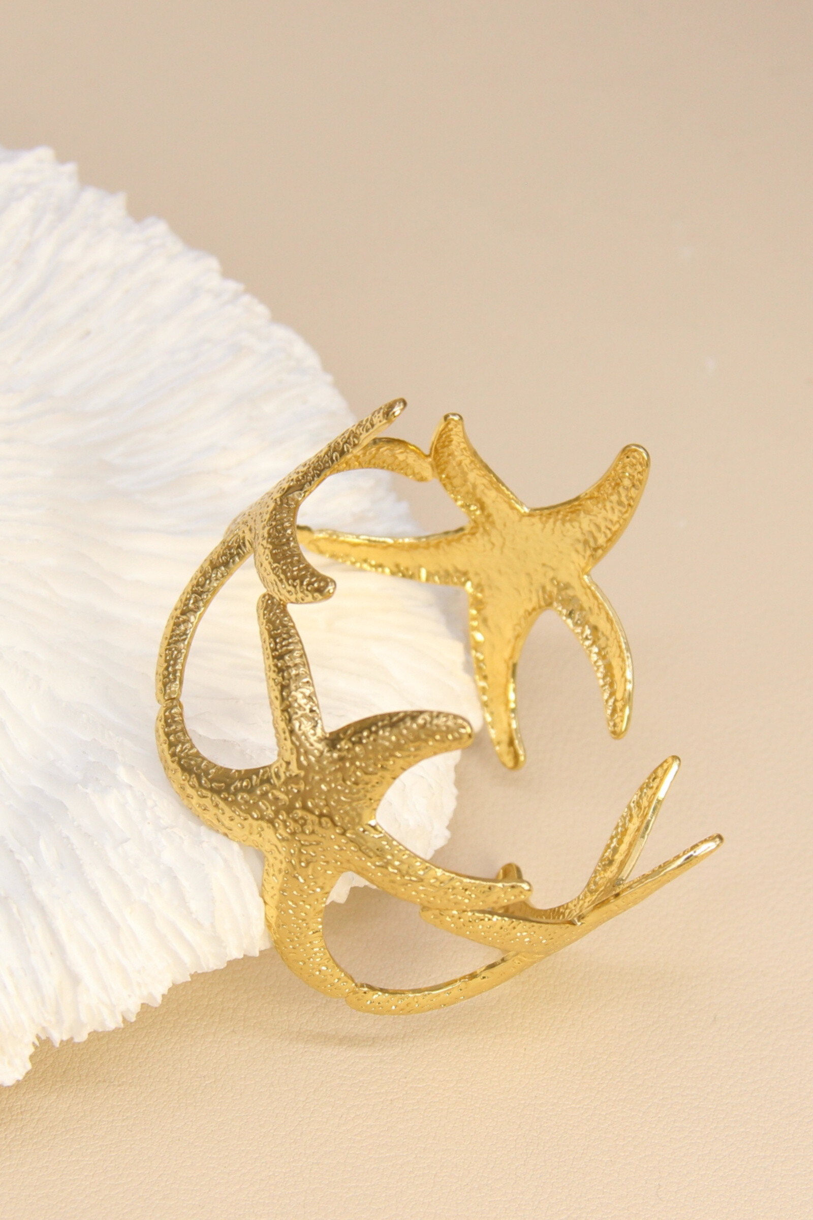 Grossiste Bellissima - Bracelet Jonc Étoiles de Mer – L’appel de l’océan