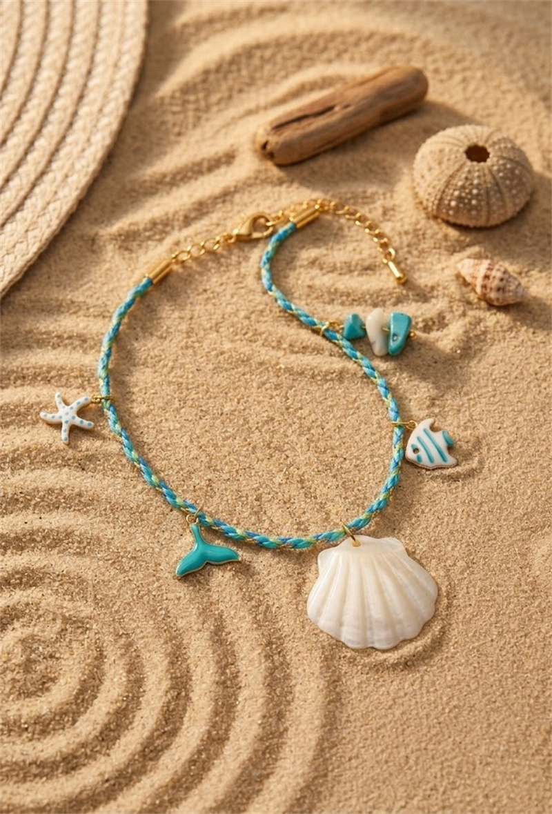Grossiste Bellissima - Bracelet Charm's Marin – Élégance Océanique Inoxydable